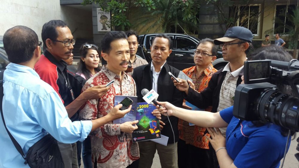 Ketum              Apkomindo Melaporkan Pengurus Yayasan Apkomindo              Penyelenggara Indocomtech Ke Polda Metro Jaya